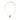 MOP Heart & Clover Convertible Pendant Necklace In Gold